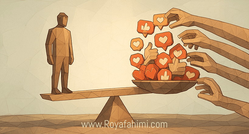 وقتی قضاوت دیگران میشه معیار ارزشمندی ما